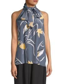 diane von furstenberg high neck top at Saks Fifth Avenue